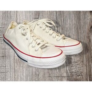 Unisex Converse Chuck Taylor All Star Classic Optical White Sz M 8.5 W 10.5